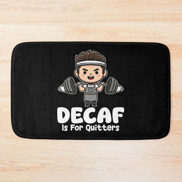 Item preview, DECAF IS FOR QUITTERS - BARISTA GIFT designed and sold by KEF Custom.