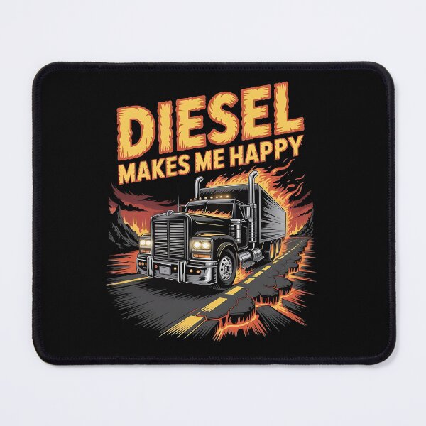 Item preview, Diesel makes me happy - American truckers - American truck yeah - Road warrior - Trucking and chucklin - Trucking compagny - Highway king - Diesel dreams - Road beast - Truck yeah designed and sold by JansenGS.