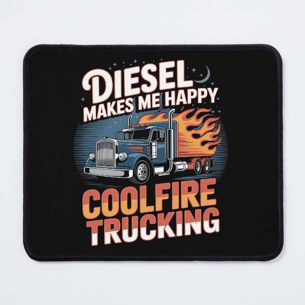 Item preview, Diesel makes me happy - Highway truck - Keep trucking - Chrome dreams - Asphalt cowboy - Truck stop - Truck driver - American trucking designed and sold by JansenGS.