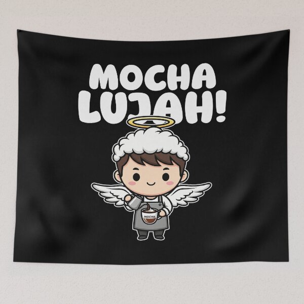 Item preview, MOCHA-LUJAH! - BARISTA GIFT designed and sold by KEF Custom.