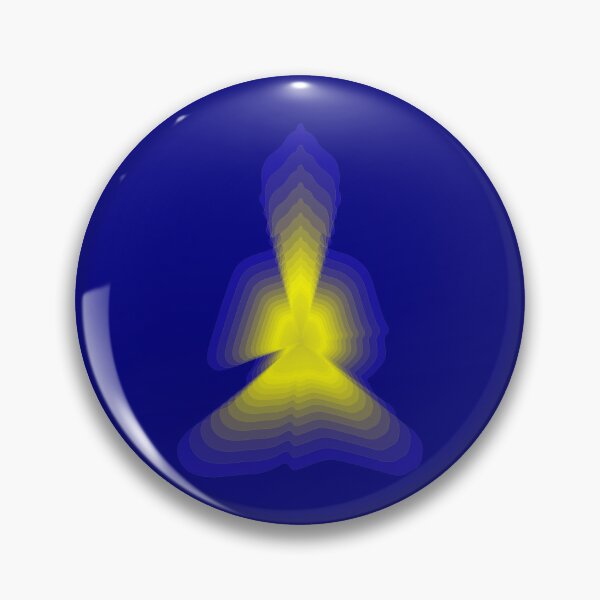 Item preview, budda, light energy, silhouette in yoga pose with a modern graphic echo effect minimalist spiritual design designed and sold by rikyfreestyle.