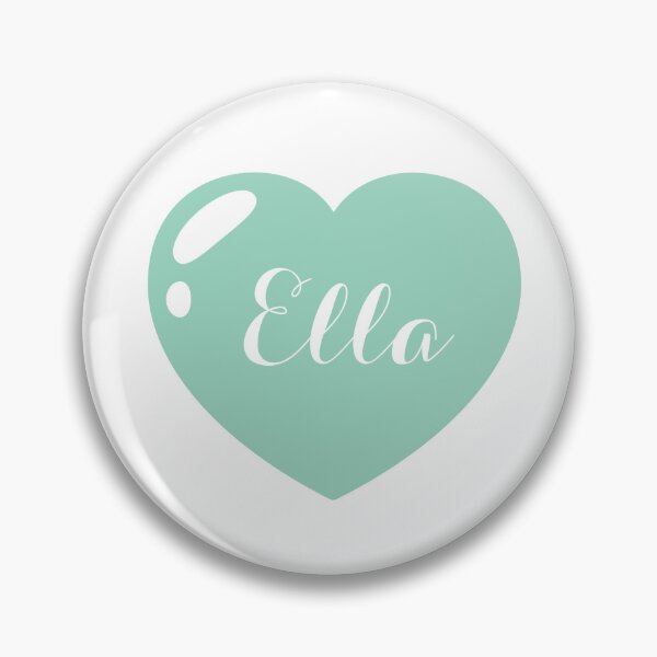 Item preview, Ella Name with green Heart  designed and sold by Monika Howarth.