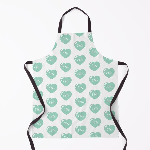Item preview, Ella Name with green Heart designed and sold by Monika Howarth.