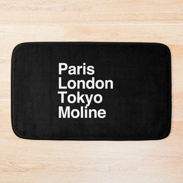 Item preview, Paris London Tokyo Moline designed and sold by Custom365.