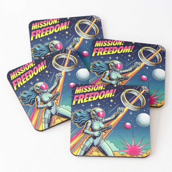 Item preview, Mission: Freedom – Pop Art Divorce Design designed and sold by Klysztof.