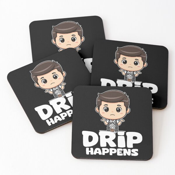 Item preview, DRIP HAPPENS - BARISTA GIFT designed and sold by KEF Custom.