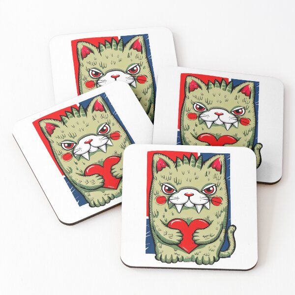 Item preview, Crazy Cat designed and sold by QuanntixArt.