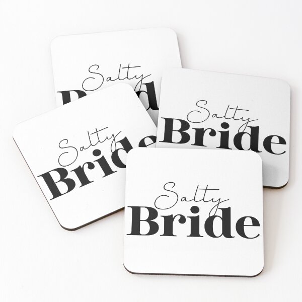 Item preview, Funny Bride Gift Bride Quote Bachelorette Design Bride Design Bride To be New Bride Salty Bride designed and sold by CCKimShop.