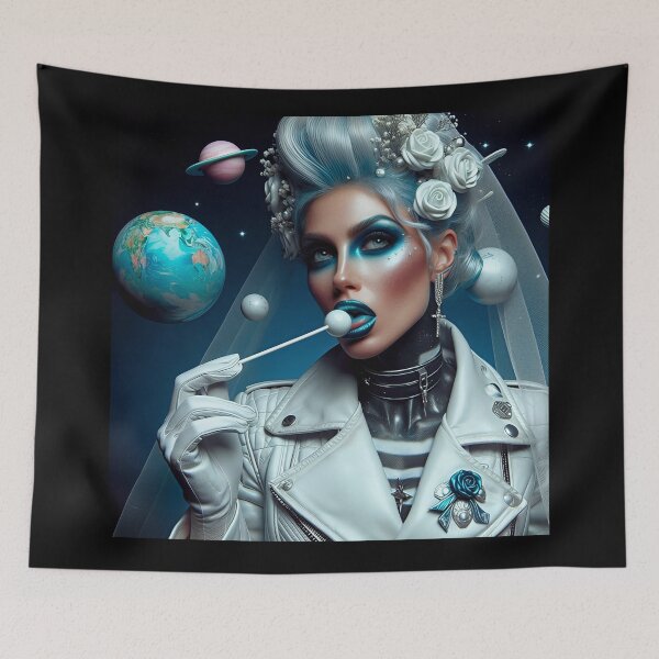 Item preview, Cosmic Bride Neon Lollipop designed and sold by Voodoo Store Paranormal Collections.