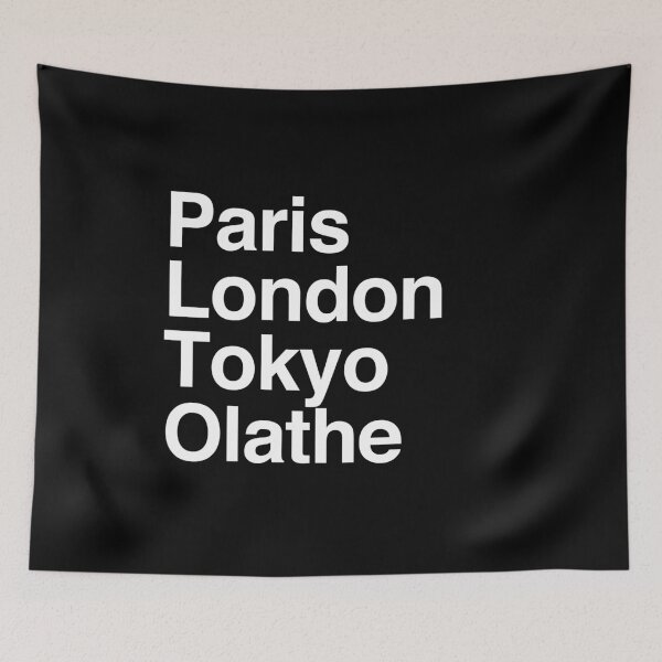 Item preview, Paris London Tokyo Olathe designed and sold by Custom365.