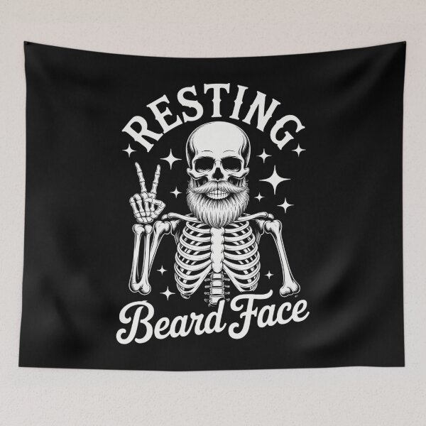 Item preview, Bearded Lovers  Father’s Day Skeleton Funny designed and sold by blueyeeti.