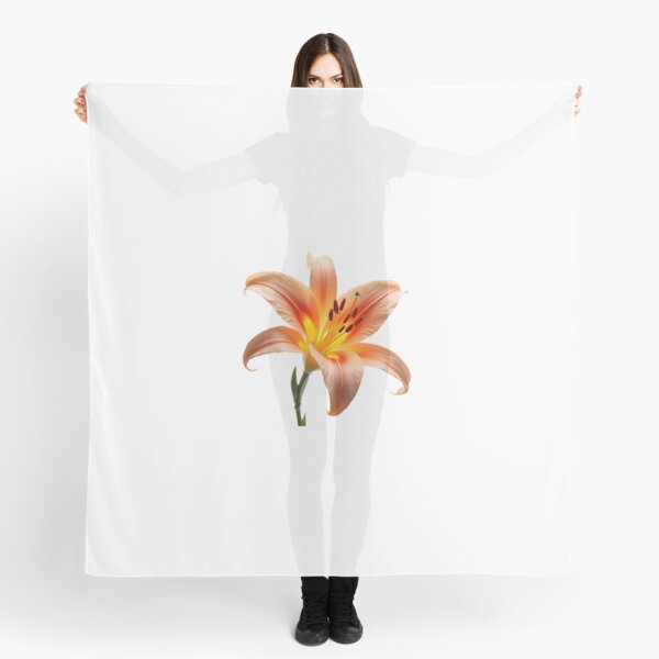 Item preview, Orange Lily Flower with Bee Isolated on Transparent Background designed and sold by supakor.