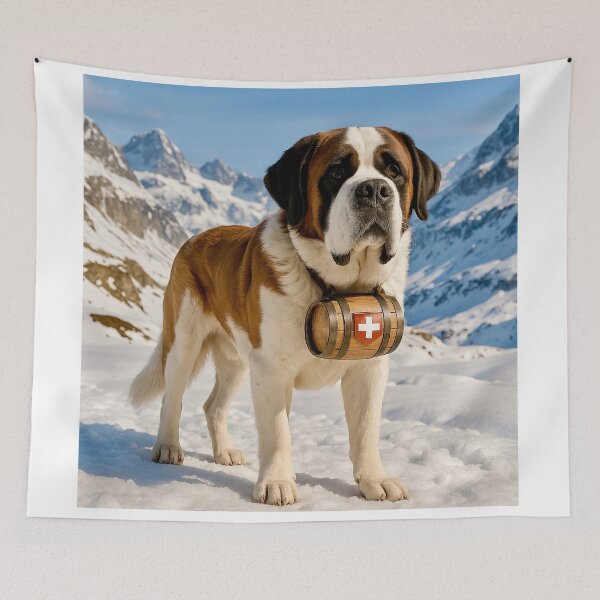 Item preview, A St. Bernard in Switzerland designed and sold by Steffani Lehmann.