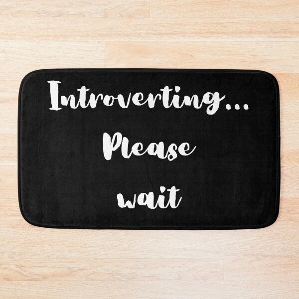 Item preview, Introverting... Please wait designed and sold by Pixel--Threads.