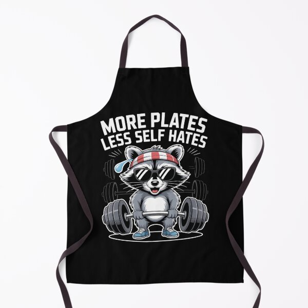 Item preview, Fitness Raccoon Motivation Gym Lovers Workout designed and sold by blueyeeti.