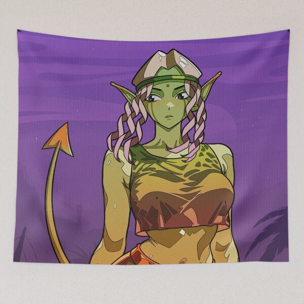 Item preview, Warzone elf designed and sold by ohlalacomics.