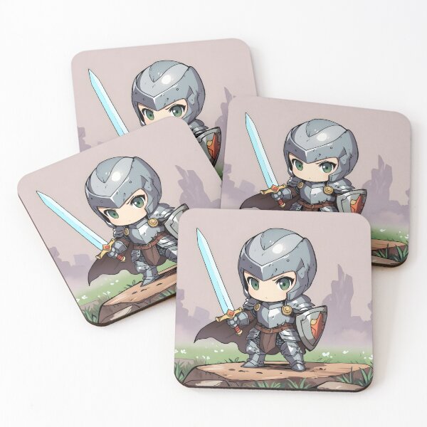 Item preview, Focused Chibi Knight Sword Ready designed and sold by Ledsor.