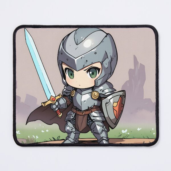 Item preview, Focused Chibi Knight Sword Ready designed and sold by Ledsor.