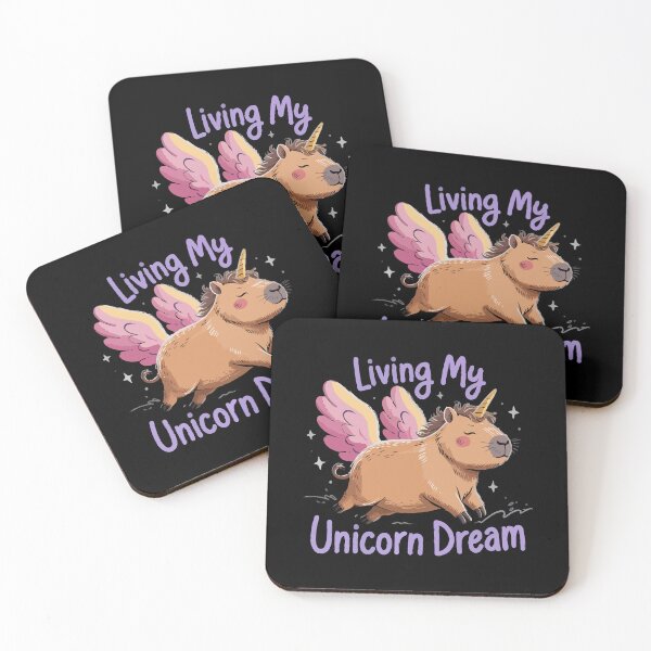 Item preview, Living My Unicorn Dream designed and sold by Emegan Print Art.
