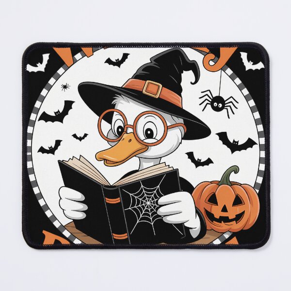 Item preview, Funny Halloween Goose Reading Books Cute designed and sold by blueyeeti.