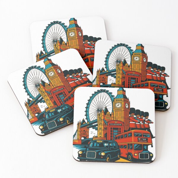 Item preview, Iconic London Landmarks designed and sold by My-Hoodies.
