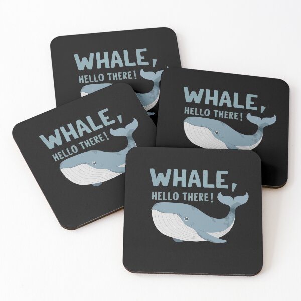 Item preview, Whale, Hello There! designed and sold by Emegan Print Art.