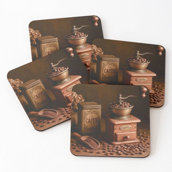 Item preview, Coffee grinder with coffee designed and sold by Steffani Lehmann.