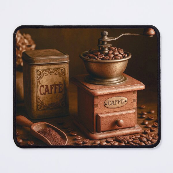 Item preview, Coffee grinder with coffee designed and sold by Steffani Lehmann.