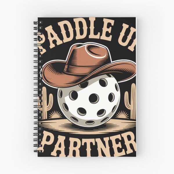 Item preview, Funny Pickleball Paddleball Lovers Western Cowboy designed and sold by blueyeeti.