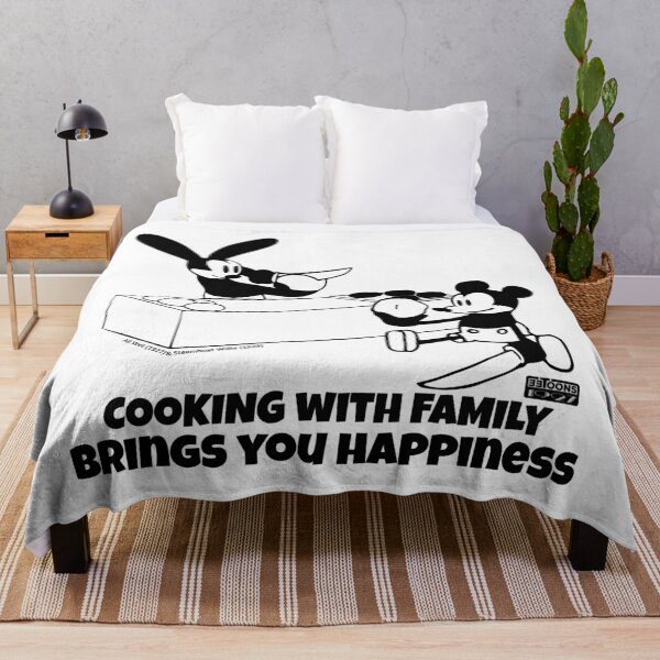 Item preview, Oswald and Mickey - Cooking with Family Brings You Happiness (All Wet, 1927; Steamboat Willie, 1928) designed and sold by eetoons1927.