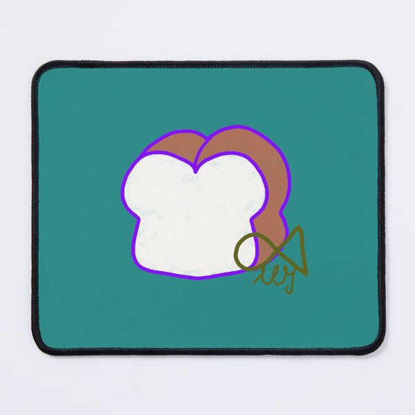 Item preview, LaMaisonOfMY Love or Bread? Toasty Dilemma - Cute Handdrawn Bread COLLECTION No.12 BLACK TEXT designed and sold by LaMaisonOfMY.