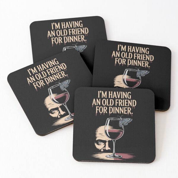 Item preview, The Silence of the Lambs quote, I'm having an old friend for dinner designed and sold by Philip-p22.
