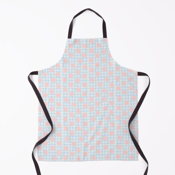 Item preview, Pink Shell Gingham Pattern – Vintage Coastal Summer designed and sold by MamaO1.