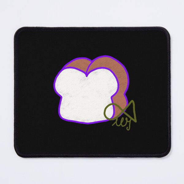 Item preview, LaMaisonOfMY Love or Bread? Toasty Dilemma - Cute Handdrawn Bread COLLECTION No.12 ON BLACK designed and sold by LaMaisonOfMY.