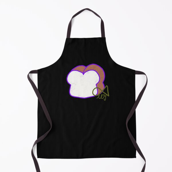 Item preview, LaMaisonOfMY Love or Bread? Toasty Dilemma - Cute Handdrawn Bread COLLECTION No.12 ON BLACK designed and sold by LaMaisonOfMY.