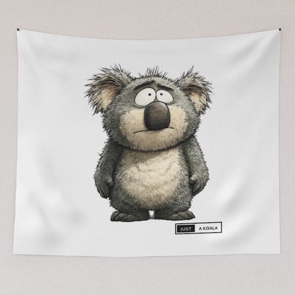Item preview, Adorable cartoon koala - Just a koala art designed and sold by CleanDecor.