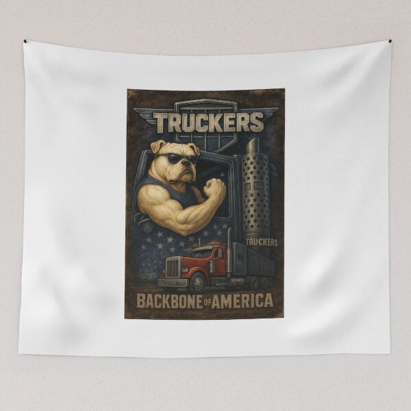 Item preview, Steel Paws American truckers – Backbone of the Road designed and sold by Fleetwood1994.