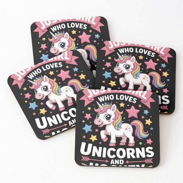 Item preview, Just A Girl Who Loves Unicorns And Field Hockey Cute designed and sold by blueyeeti.