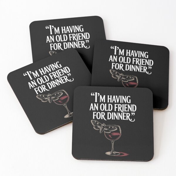 Item preview, The Silence of the Lambs quote, I'm having an old friend for dinner designed and sold by Philip-p22.