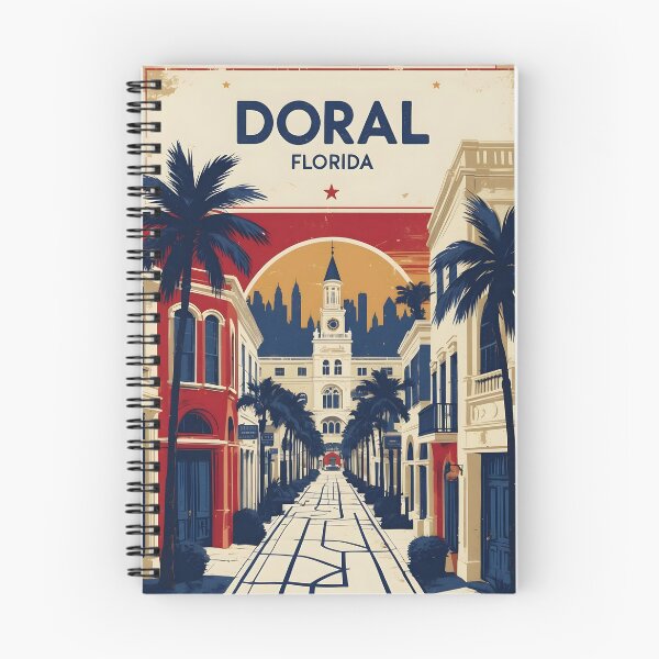 Item preview, Doral Florida 1950s USA Vintage Travel Tourism designed and sold by TravelersGems.