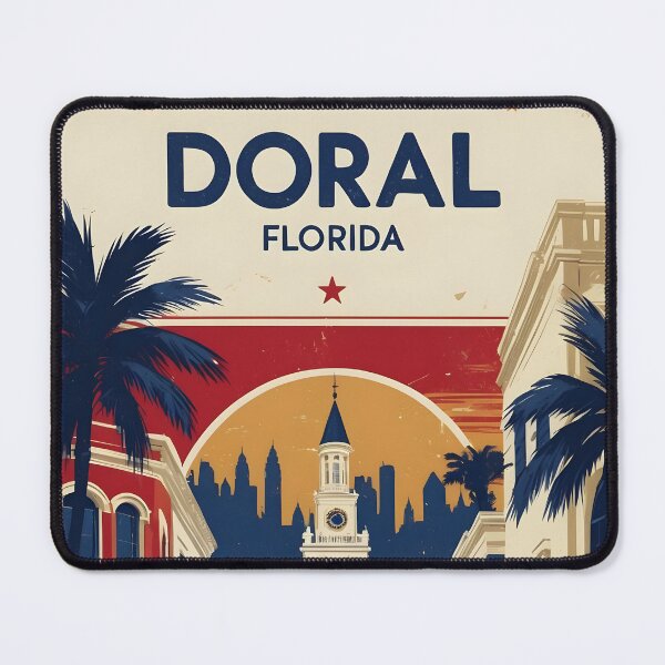 Item preview, Doral Florida 1950s USA Vintage Travel Tourism designed and sold by TravelersGems.