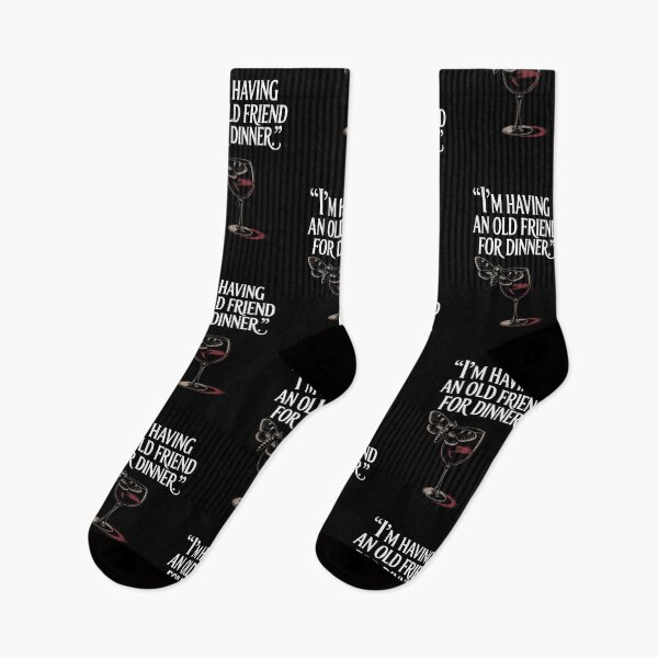 Item preview, The Silence of the Lambs quote, I'm having an old friend for dinner designed and sold by Philip-p22.