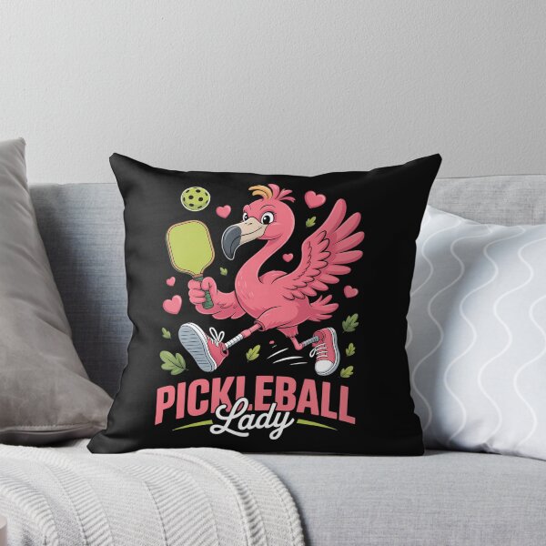 Item preview, Pickleball Paddle Player Funny Flamingo designed and sold by blueyeeti.