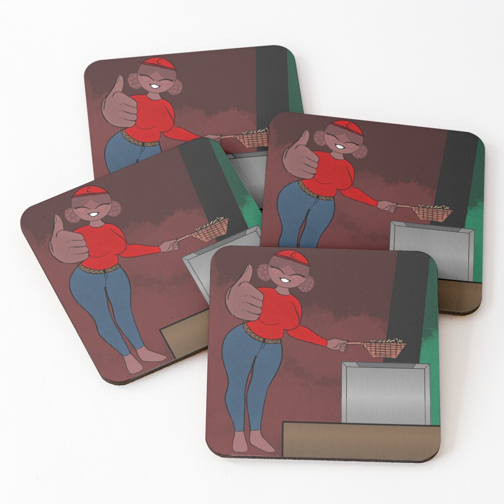 Item preview, Coasters (Set of 4) designed and sold by Lavender-Merch.