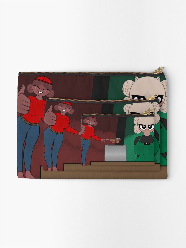 Thumbnail 2 of 4, Zipper Pouch, Minimum Wage Candles and Corretta designed and sold by Lavender-Merch.