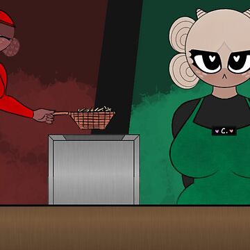Artwork thumbnail, Minimum Wage Candles and Corretta by Lavender-Merch