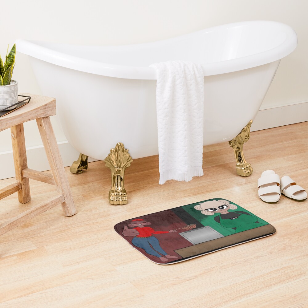 Item preview, Bath Mat designed and sold by Lavender-Merch.