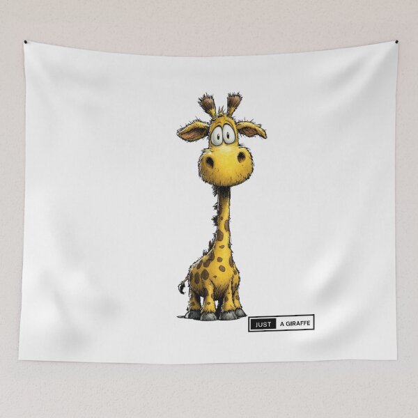Item preview, Tall cartoon giraffe - Just a giraffe designed and sold by CleanDecor.