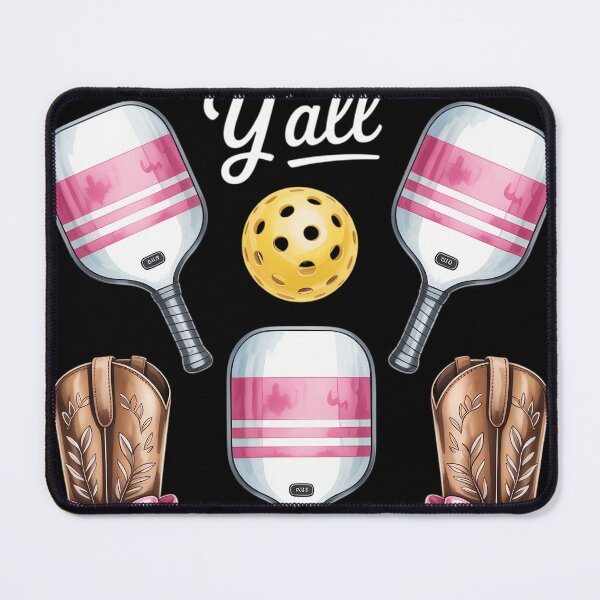 Item preview, Pickleball Player Western Cowgirl Paddle Funny designed and sold by blueyeeti.