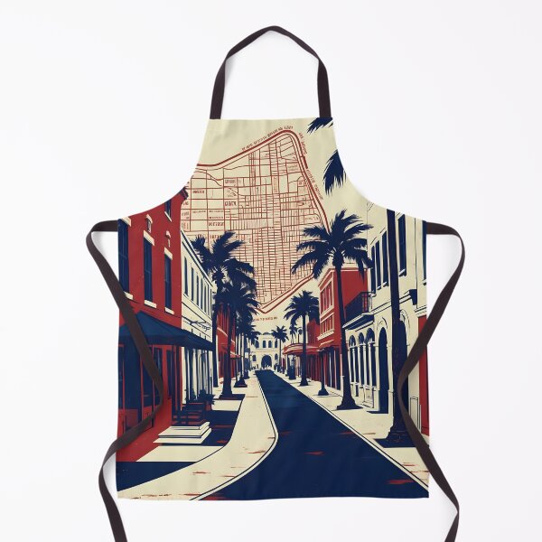 Item preview, Fort Pierce Florida 1950s USA Vintage Travel Tourism designed and sold by TravelersGems.